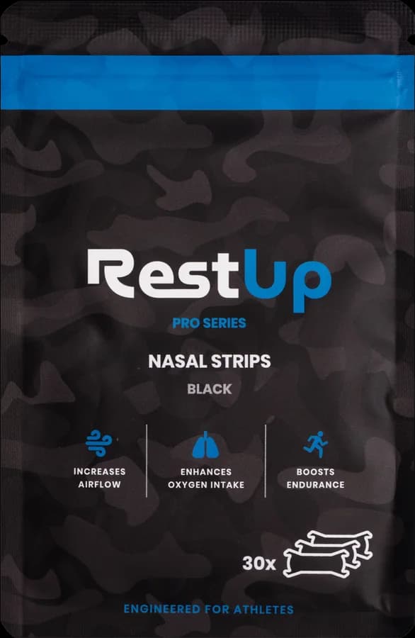 RestUp Pro Series Nasal Strips - Black