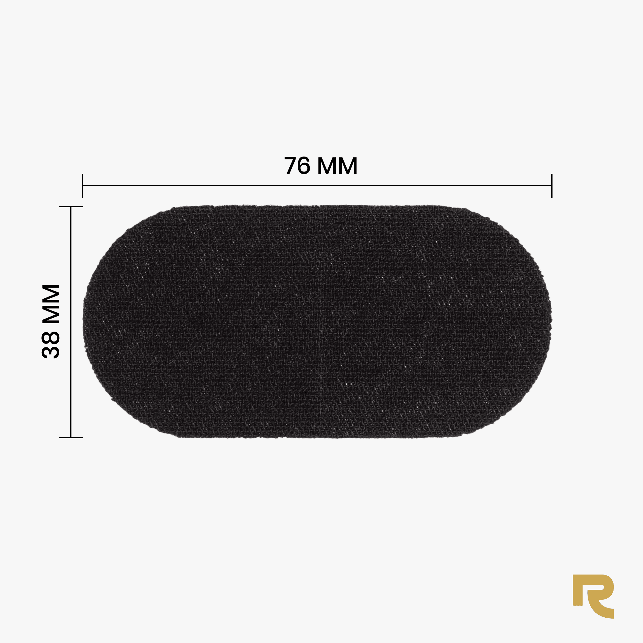 RestUp Mouth Tape - Black - 30 strips