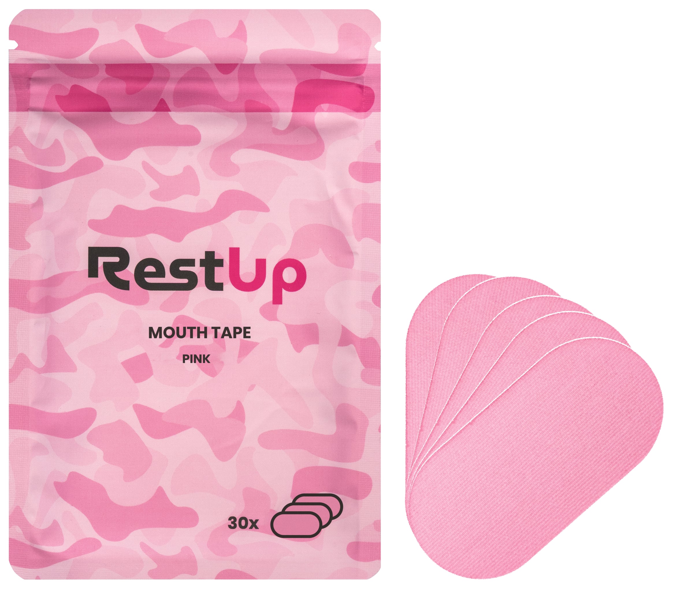 RestUp Mouth Tape - Pink - 30 strips