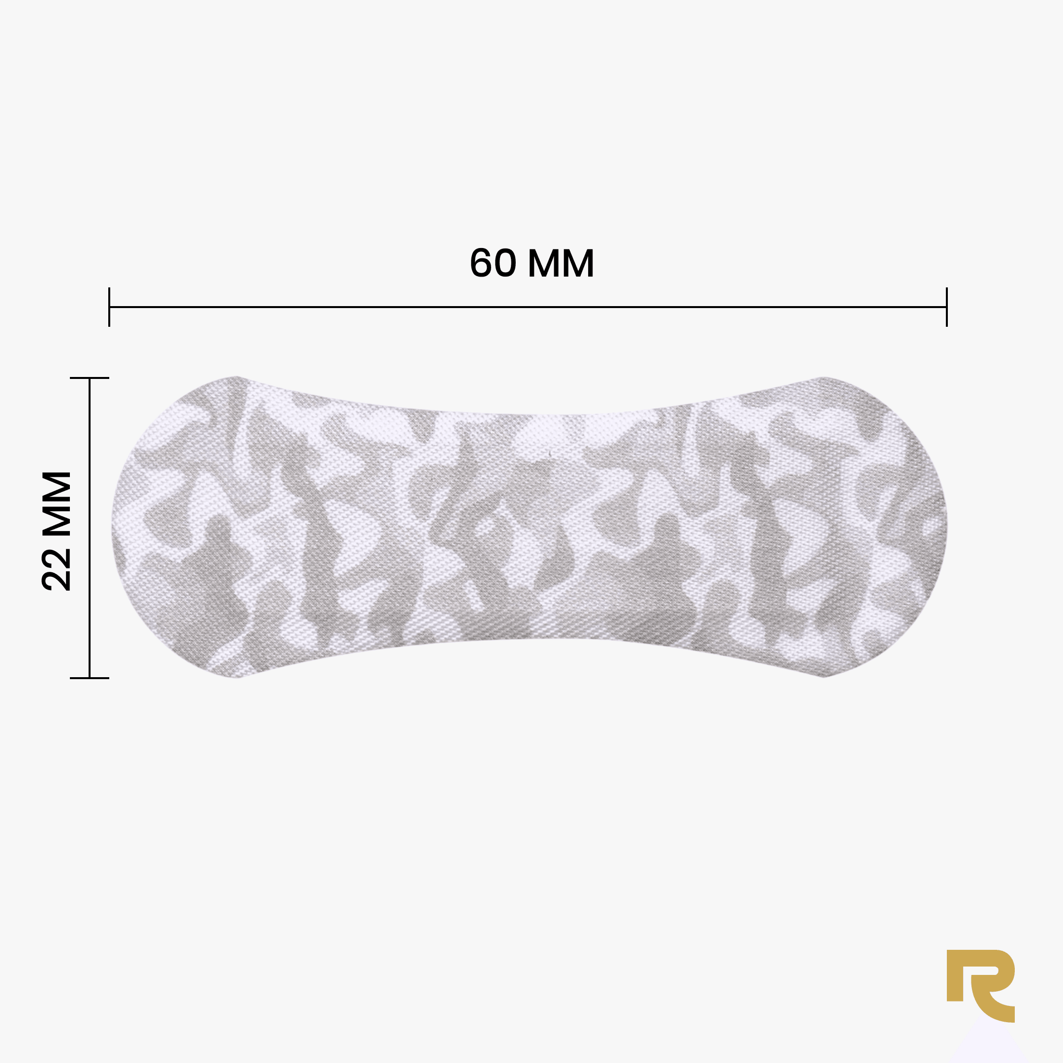 RestUp Nasal Strips - White Camo - 30 strips